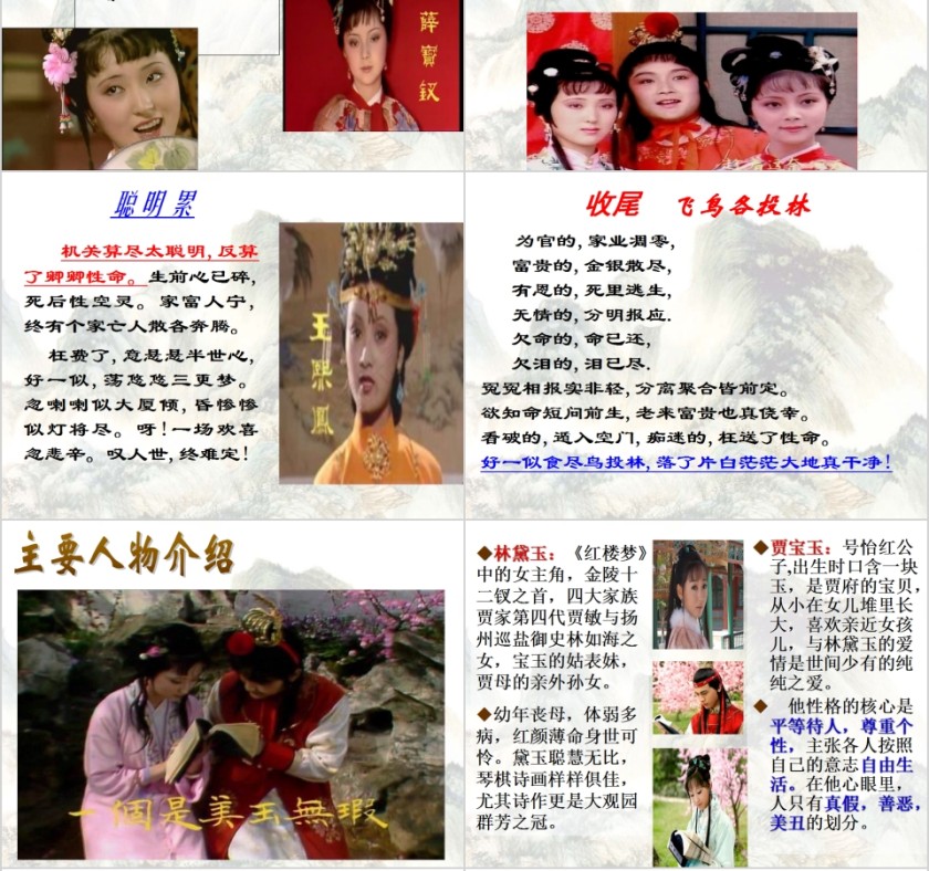 四大名著之一《红楼梦》名著导读PPT第6张