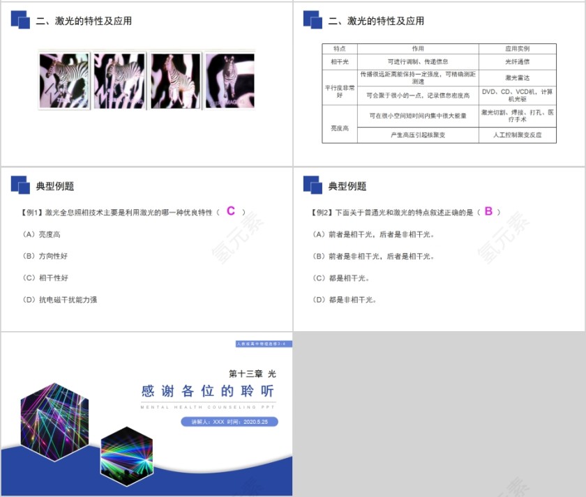 《激光》人教版高中物理选修3-4PPT课件第4张