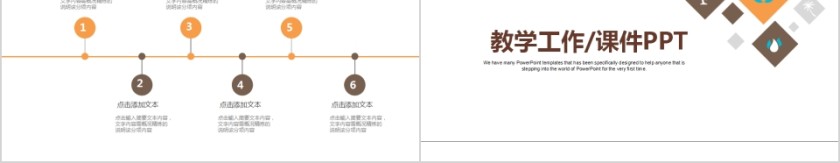 教学工作教师课件PPT第5张