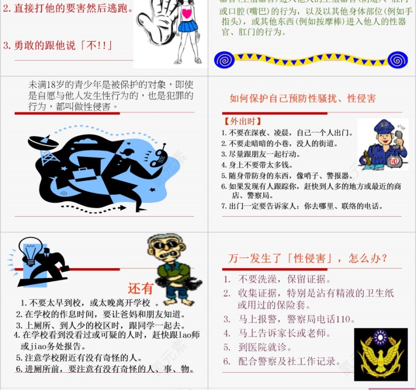 青春期性教育知识性教育专题课程PPT模板第8张