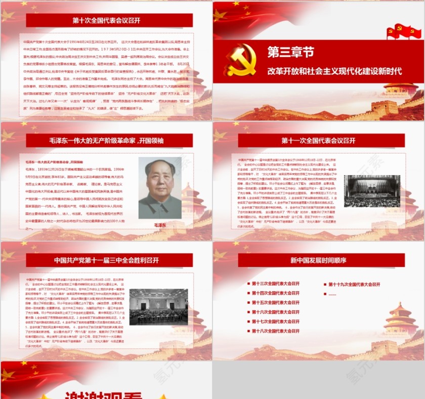 热烈庆祝中国共产党建党99周年光辉的历史PPT第4张