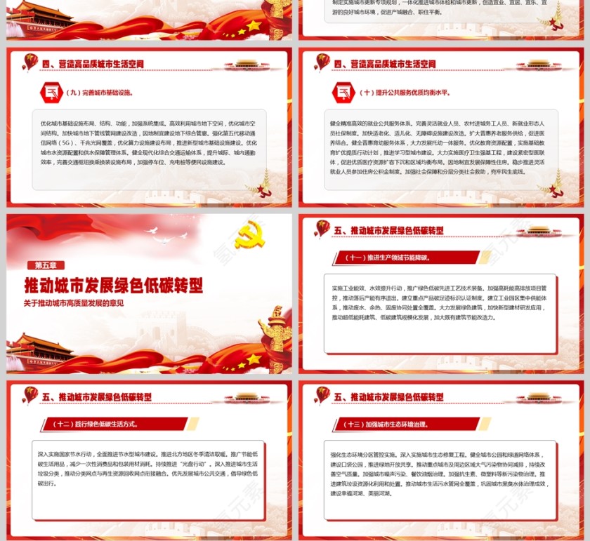 2025《关于推动城市高质量发展的意见》课件PPT第4张