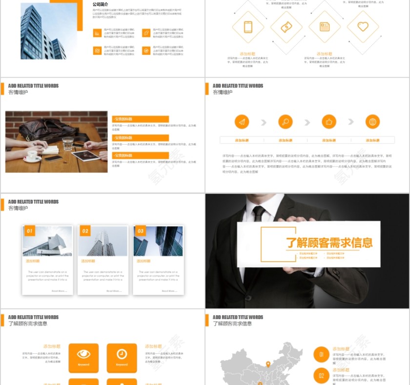 商务员工销售培训模板第2张