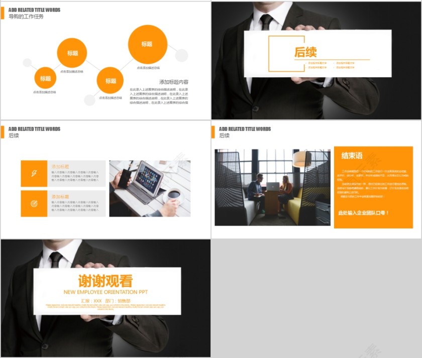商务员工销售培训模板第4张