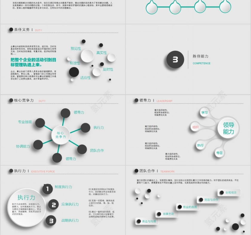 时尚竞聘求职简历PPT模板第3张