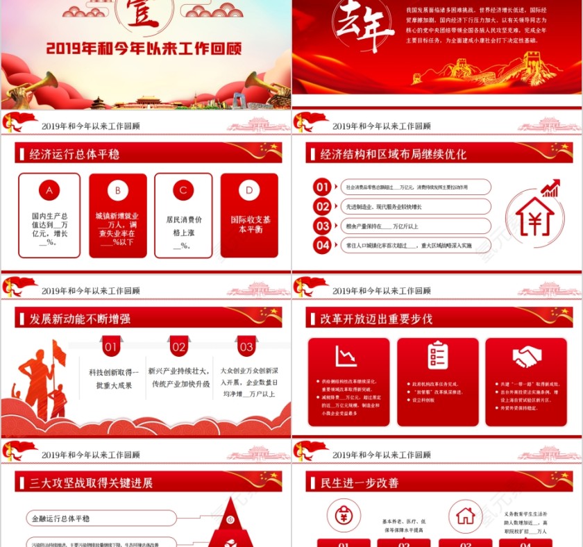 2020年两会政府工作报告学习解读PPT第2张