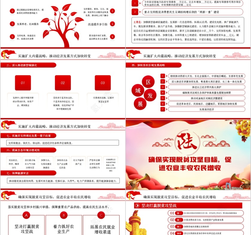 2020年两会政府工作报告学习解读PPT第8张