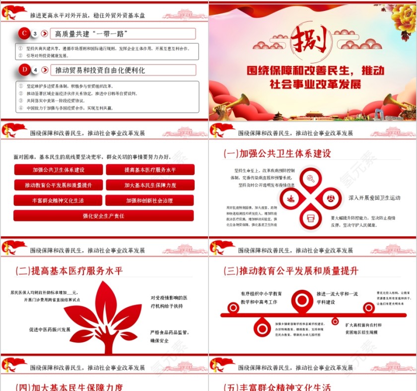 2020年两会政府工作报告学习解读PPT第10张