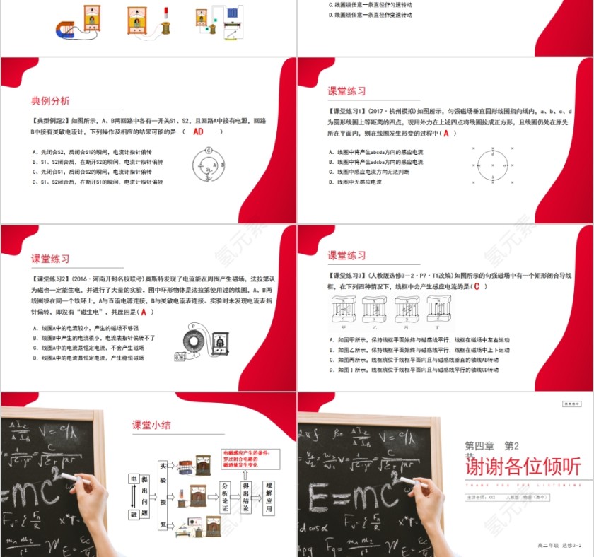 《探究感应电流的产生条件》人教版高中物理选修3-2PPT课件第3张