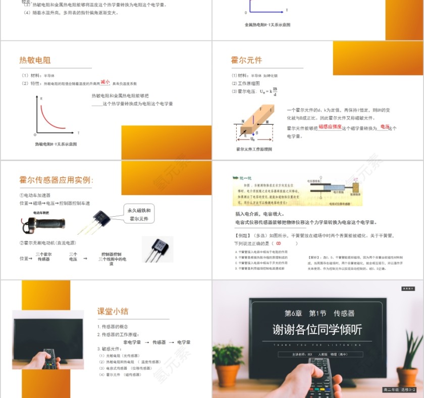 《传感器及其工作原理》人教版高中物理选修3-2PPT课件第3张