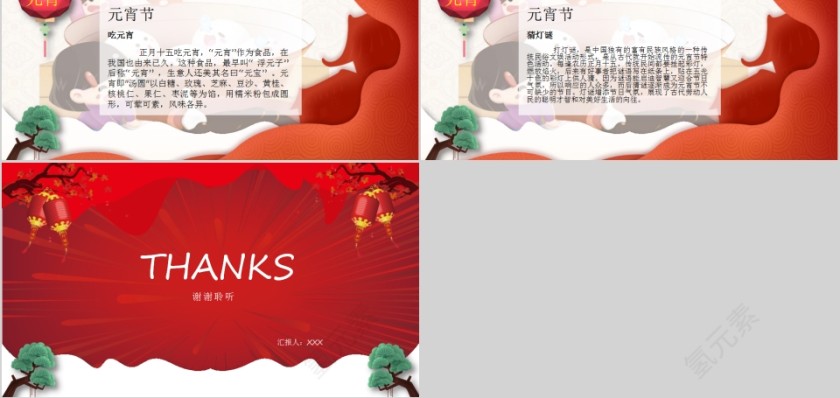 红色大气恭贺新春春节习俗介绍PPT模板第5张