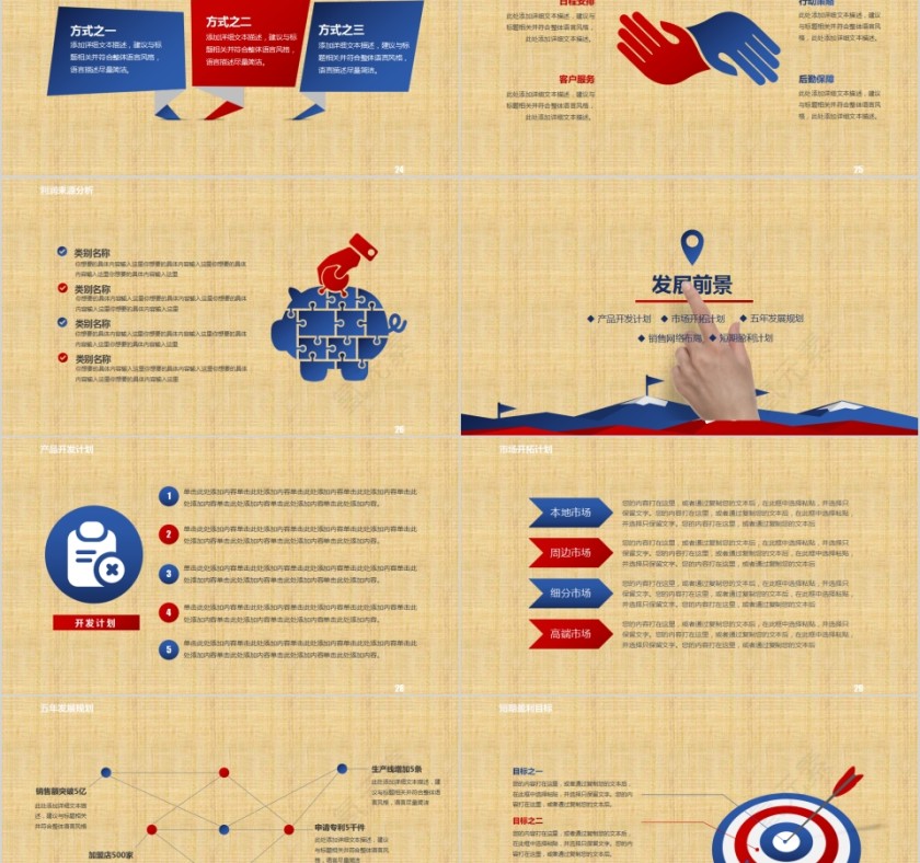 完整框架创业商业融资计划书第5张