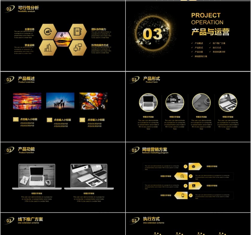 高端融资商业计划书PPT第4张