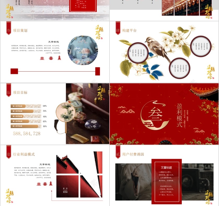 延禧攻略商业项目计划书PPT第3张