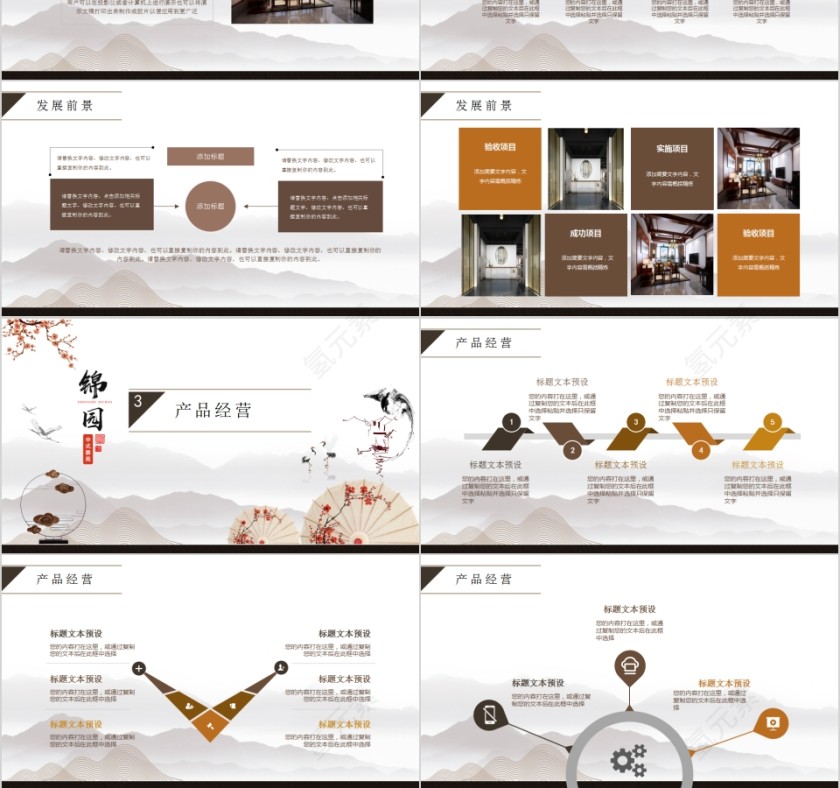 新中式地产商业计划书PPT第3张