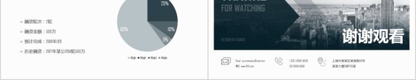 简约商务商业企划书PPT第5张