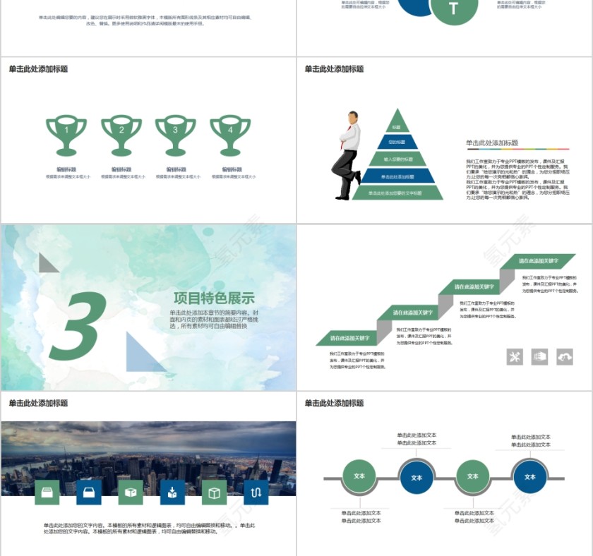 框架完整商业计划书PPT第3张