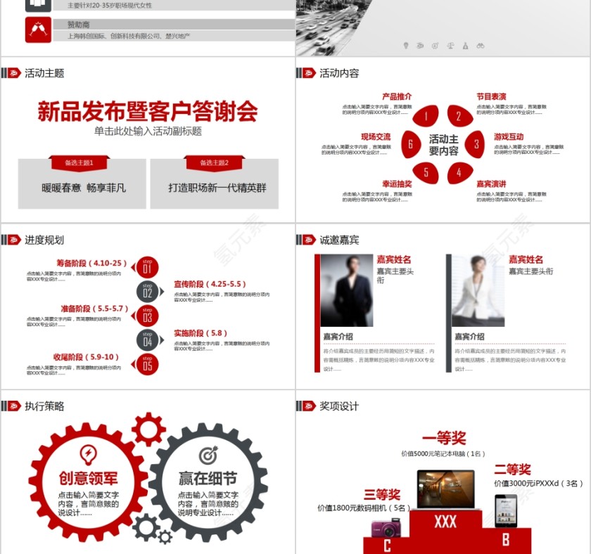 商业融资活动计划书PPT第3张