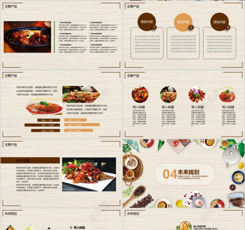 品牌餐饮商业推广计划书PPT第4张