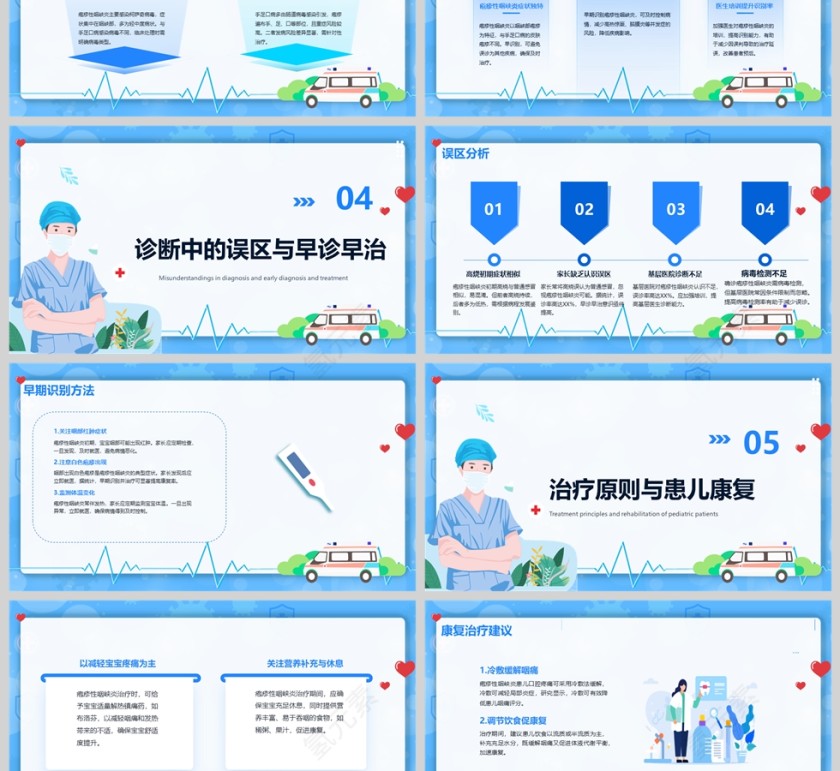 疱疹性咽峡炎的诊断与治疗PPT模版第3张