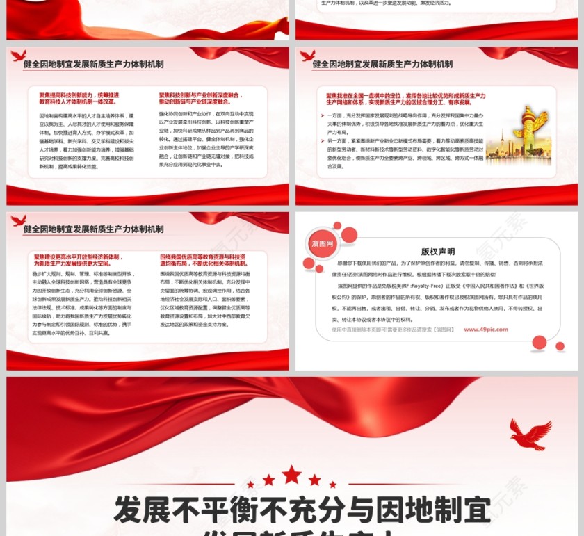 发展不平衡不充分与因地制宜发展新质生产力ppt模板第4张