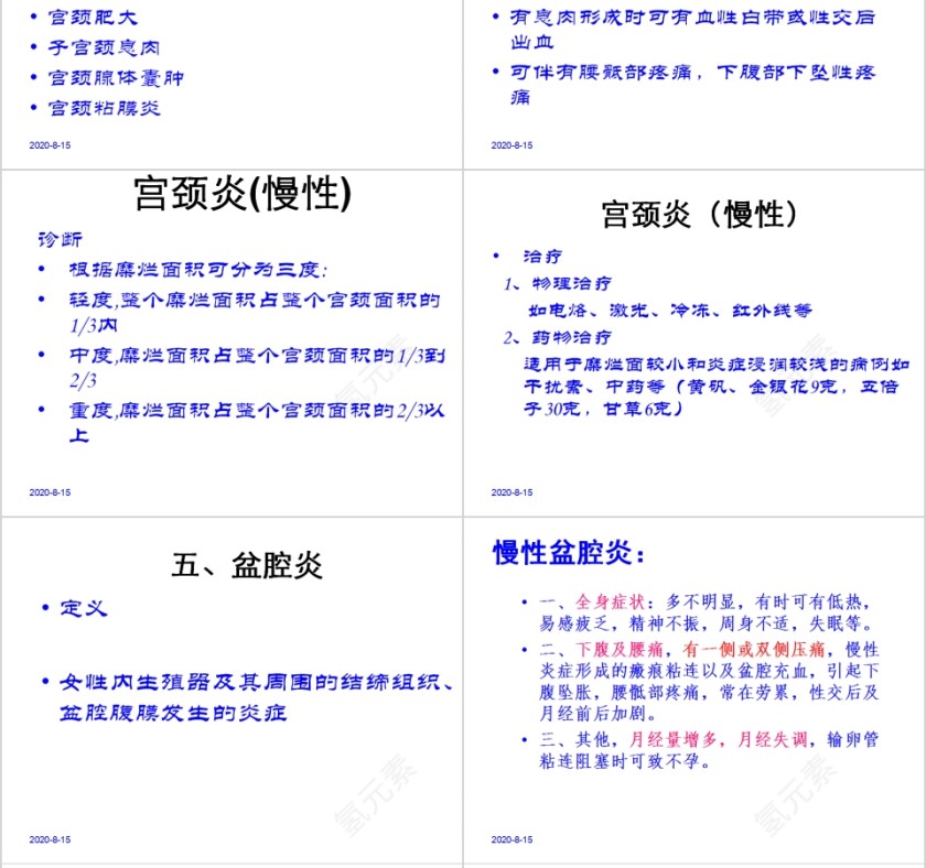 简约妇科疾病知识培训PPT第8张
