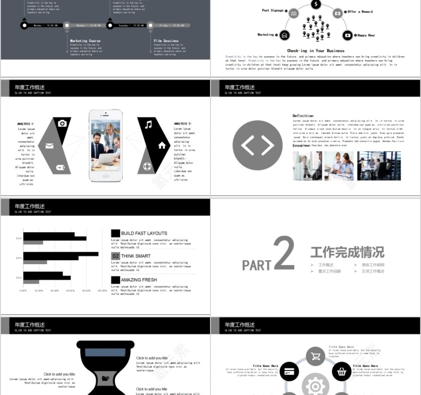 公司个人SWOT分析模板第2张