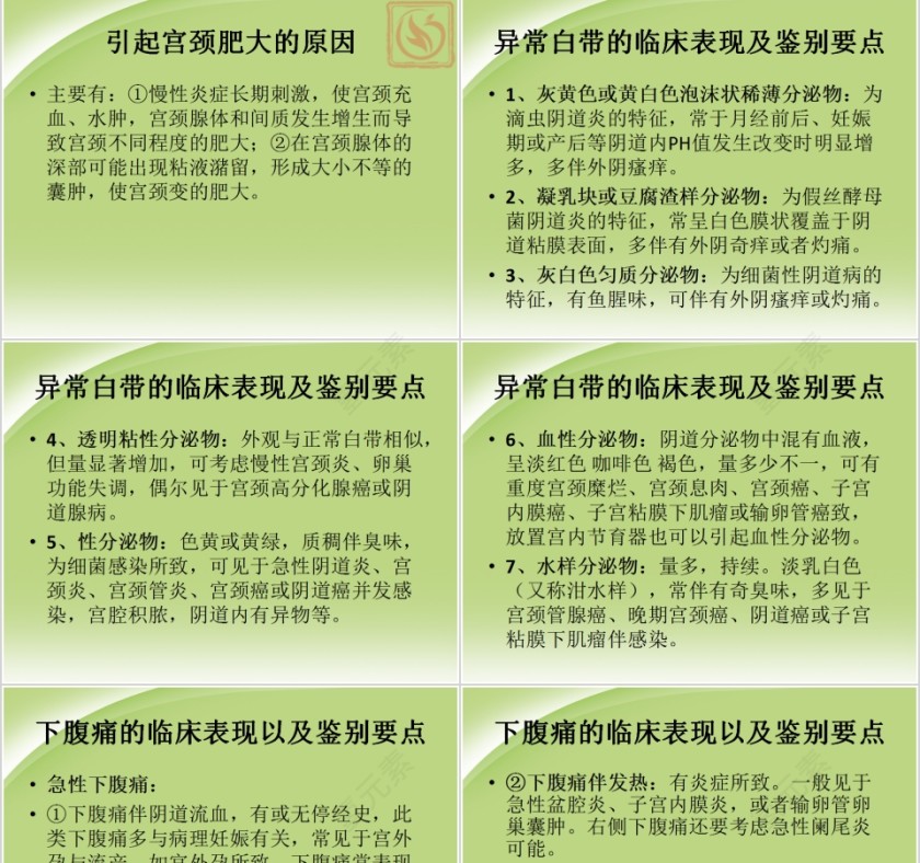 妇科常见疾病知识讲座PPT模板第11张