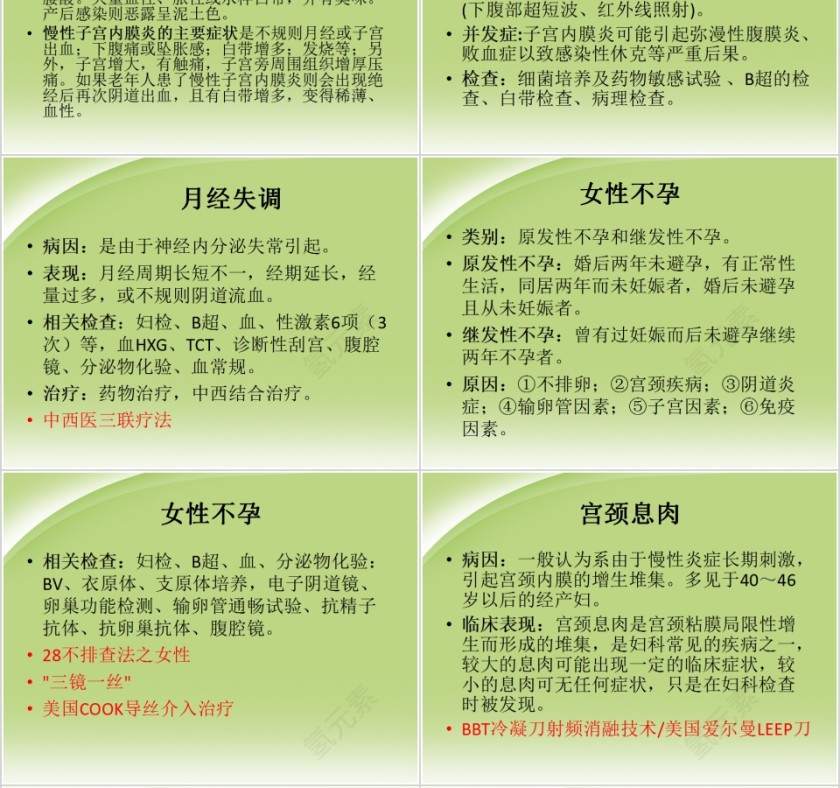 妇科常见疾病知识讲座PPT模板第6张