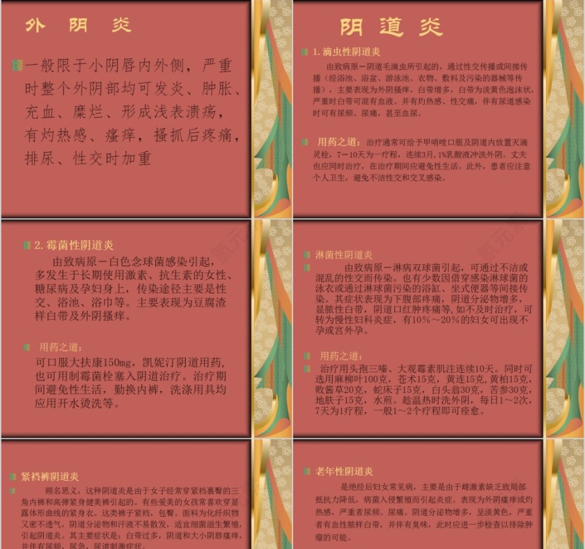 简约妇女保健知识讲座PPT模板第3张