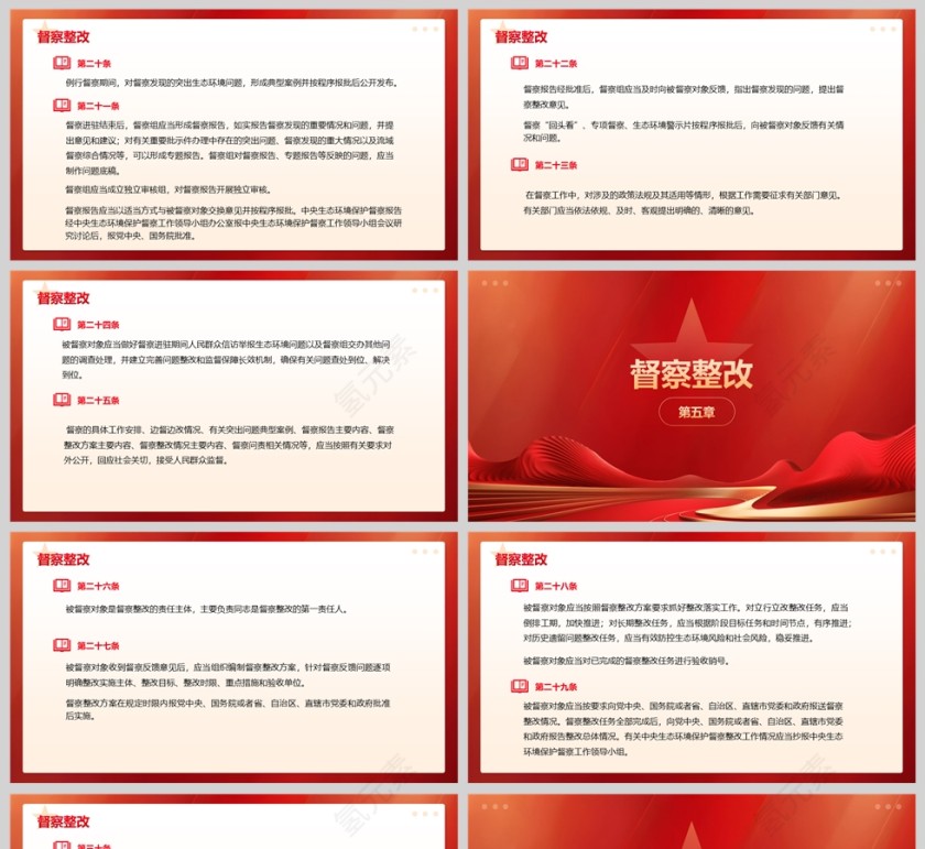 2025《生态环境保护督察工作条例》学习教育ppt第5张