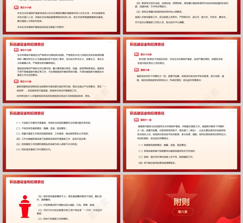 2025《生态环境保护督察工作条例》学习教育ppt第7张