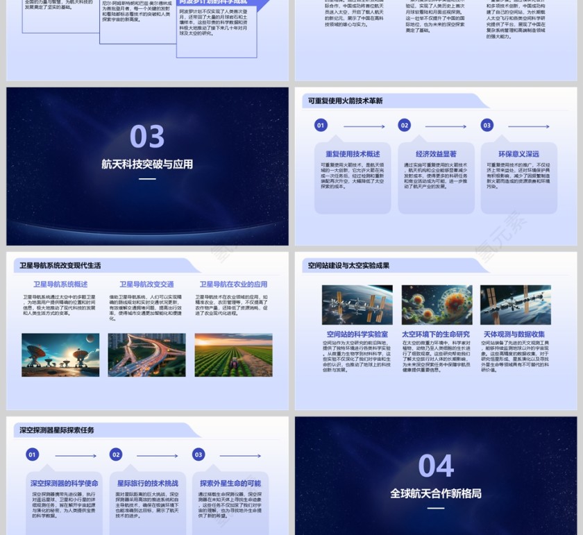 世界航天日PPT课件模板第3张