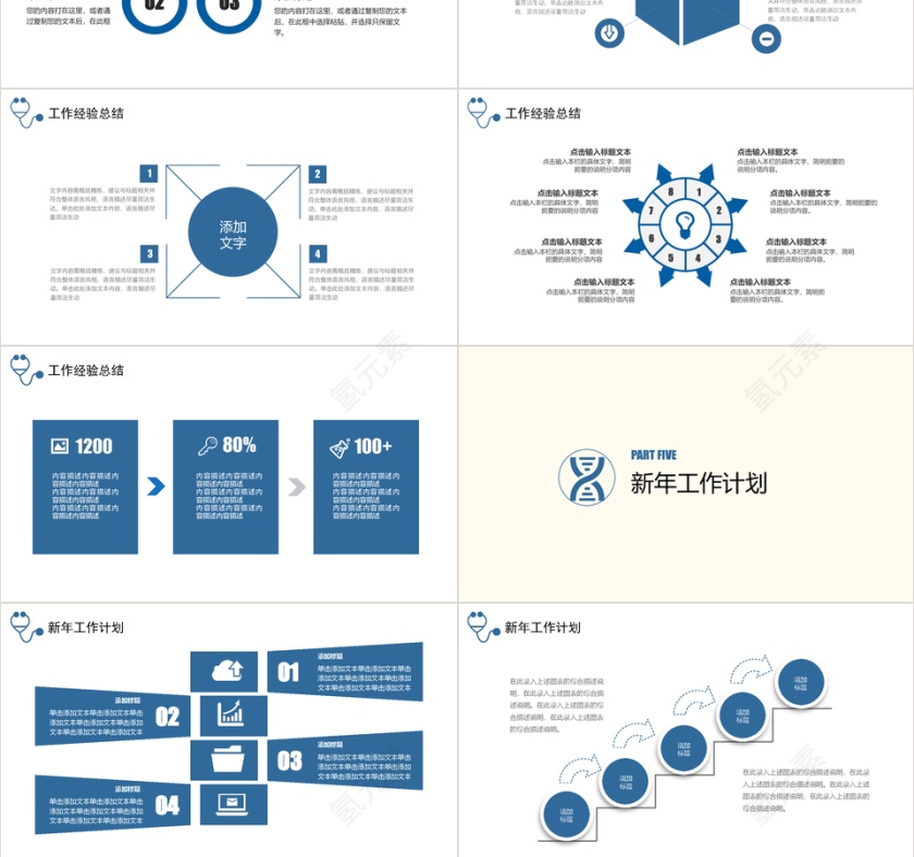 大气简约医疗医药行业工作报告PPT第6张
