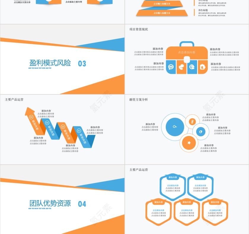 商务大气企业融资招商策划PPT第3张