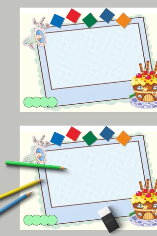 生日快乐小报手抄报通用膜拜