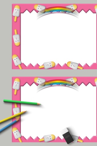 卡通中小学生手抄报小报模板