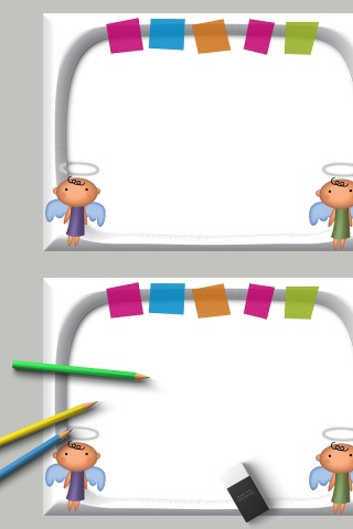 卡通中小学生手抄报小报模板